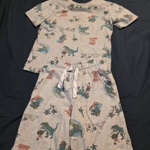 Kids Dinosaur Play Set - Gray